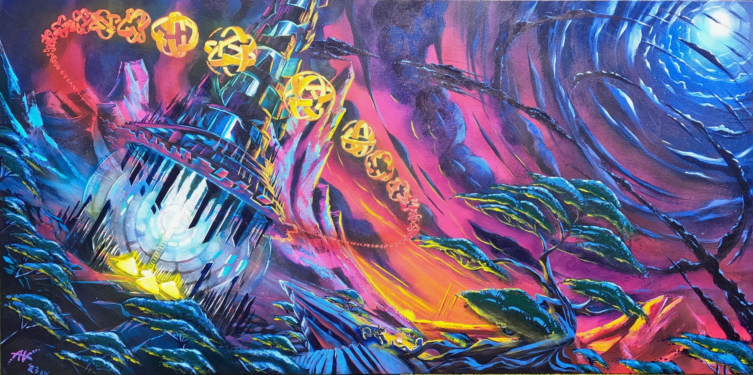 "Just a Weekday" | Print | 19"x9.5"