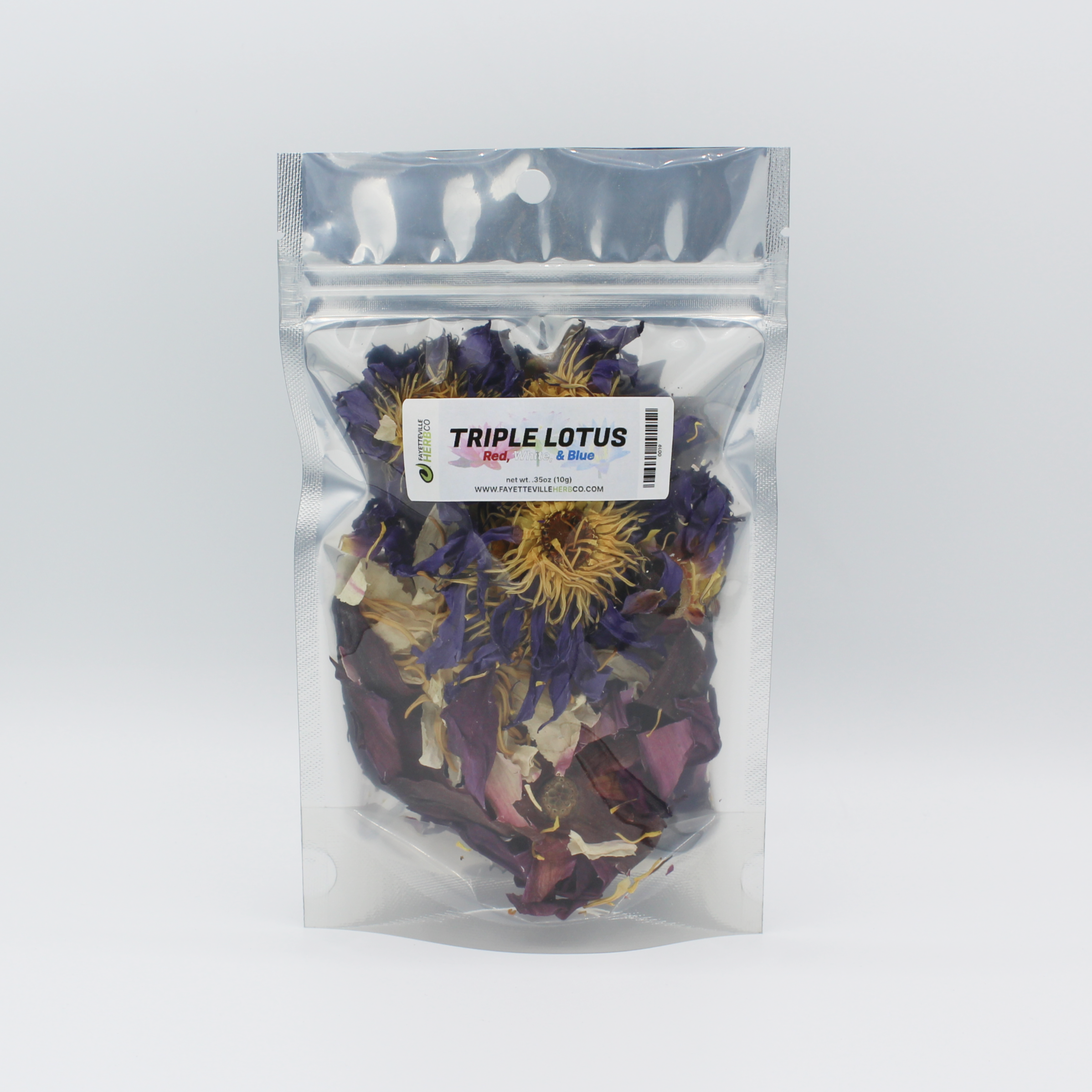Triple Lotus Blend | Red, White, & Blue Lotus
