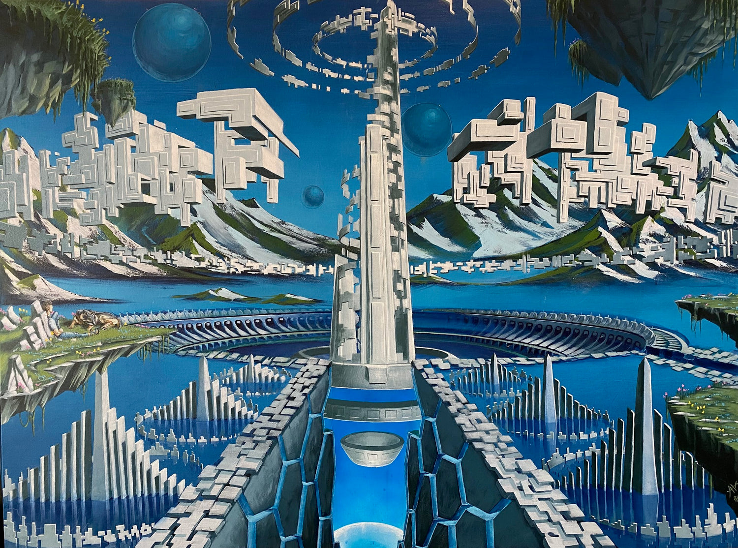 "Morning Coffee" | Print | 18"x12"