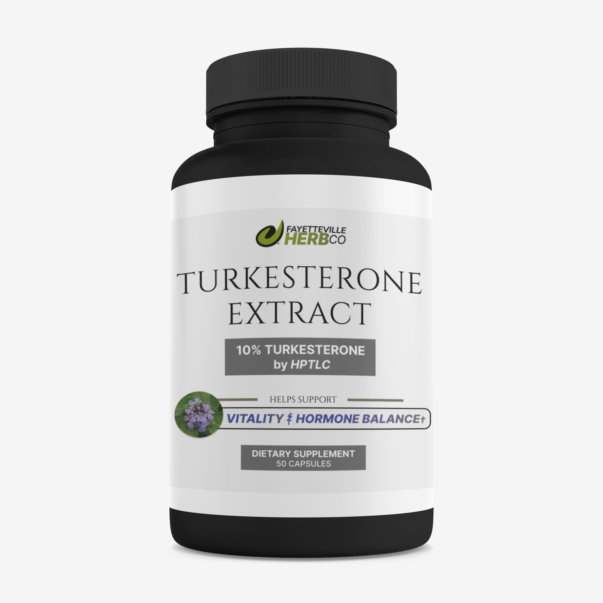 Turkesterone Extract Capsules | Standardized 10% | Ajuga Turkestanica | All Natural Exercise Hormone & Muscle Support