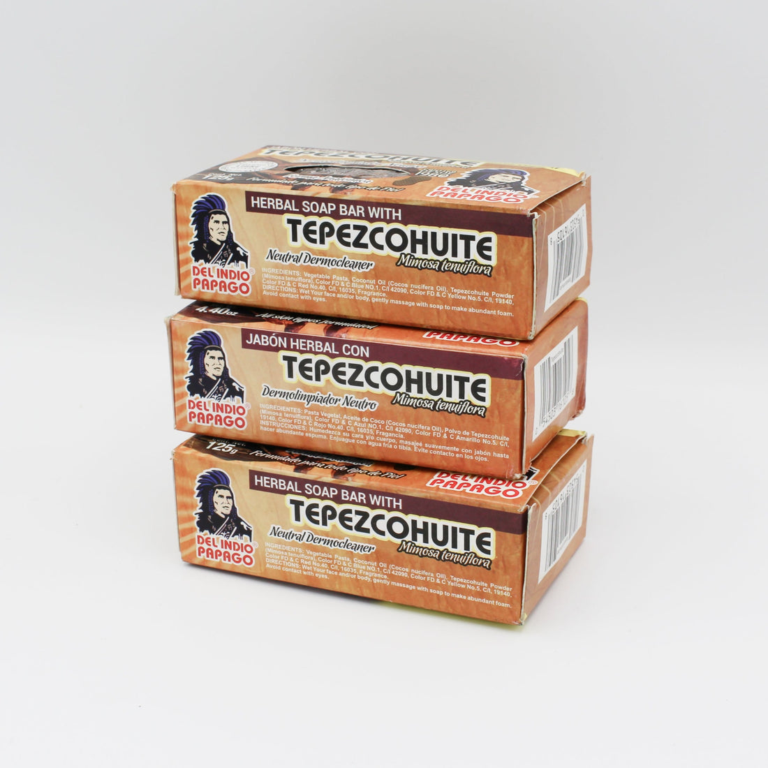 Del Indio Papago Tepezcohuite Soap Bar | 4.4oz