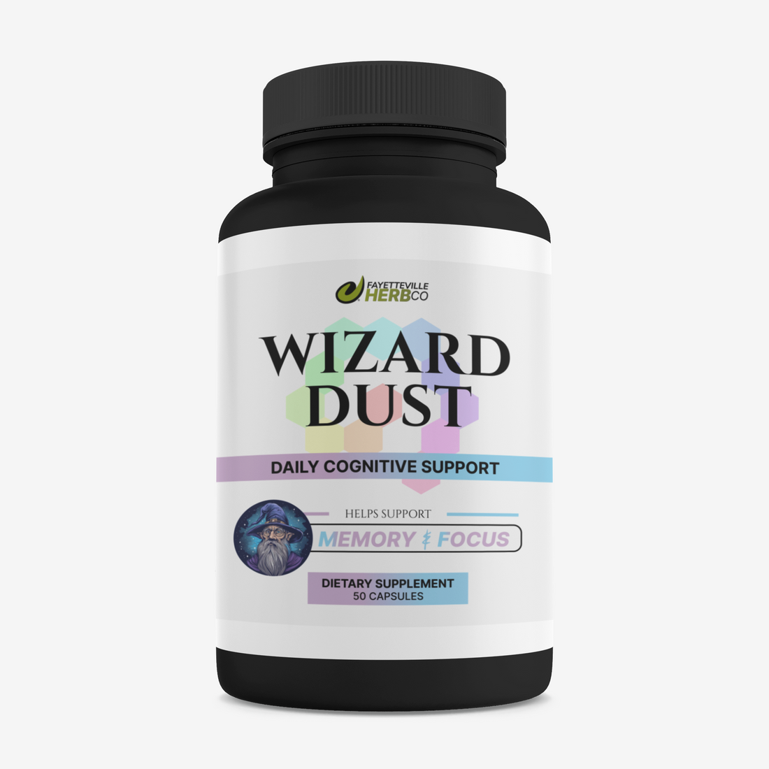 Wizard Dust | Memory + Focus | Brain Boost | Nootropic | Adaptogen Blend