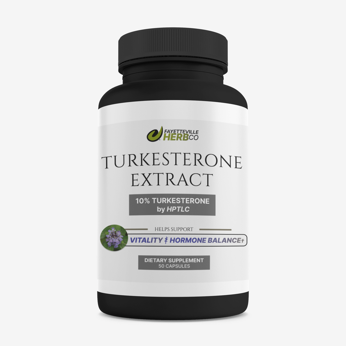 Turkesterone Extract Capsules | Standardized 10% | Ajuga Turkestanica | All Natural Exercise Hormone & Muscle Support